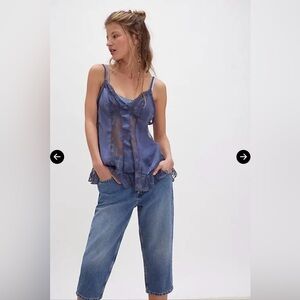 FREE PEOPLE - MORNING BREEZE TUNIC IN NIGHTSHADE